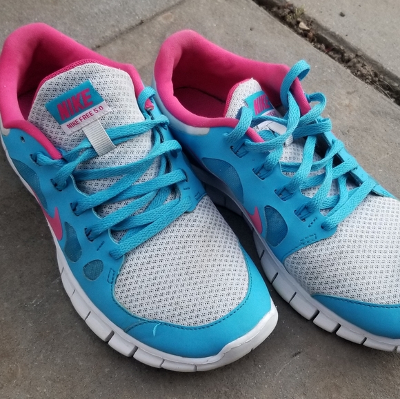 Nike Free Run 5.0 Youth Sz 5.5Y - Picture 6 of 7